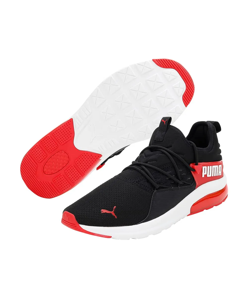 Puma Unisex-Adult Electron 2.0 Sport Black-for All Time Red-White Sneaker