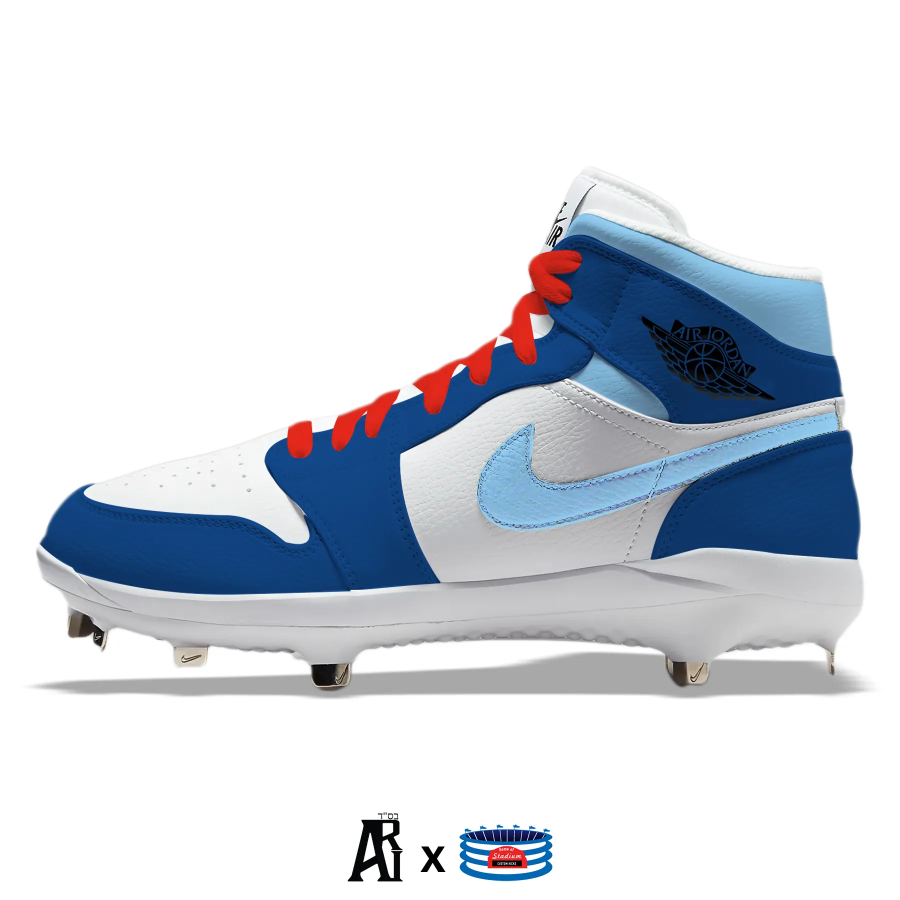 "Toronto" Jordan 1 Retro Cleats