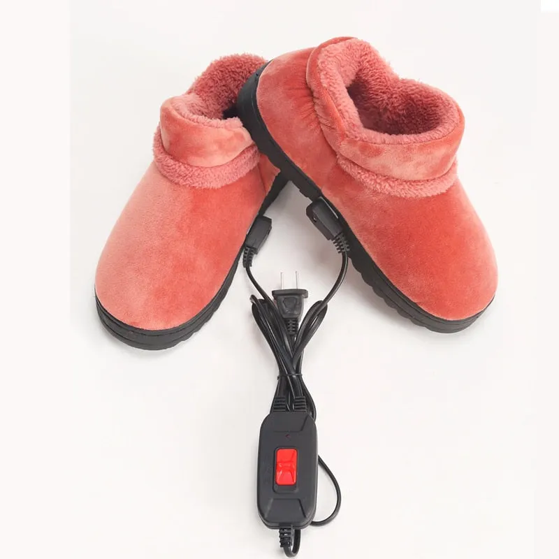 Rechargeable Heated Indoor Winter Slippers