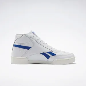 Reebok Footwear Men Club C 85 Form Hi Shoes FTWWHT/CHALK/VECBLU