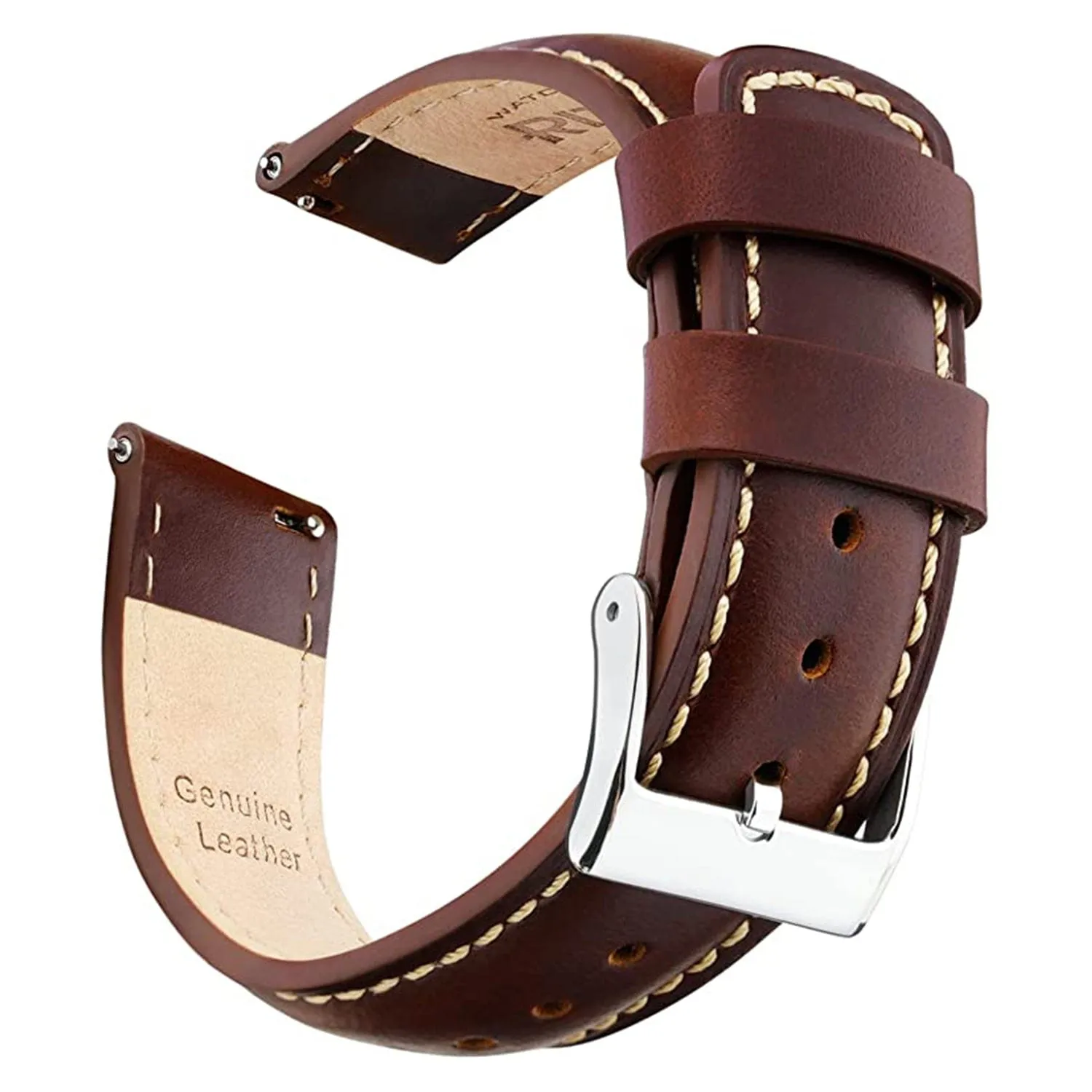 Ritche Classic Coffee Leather Watch Bands