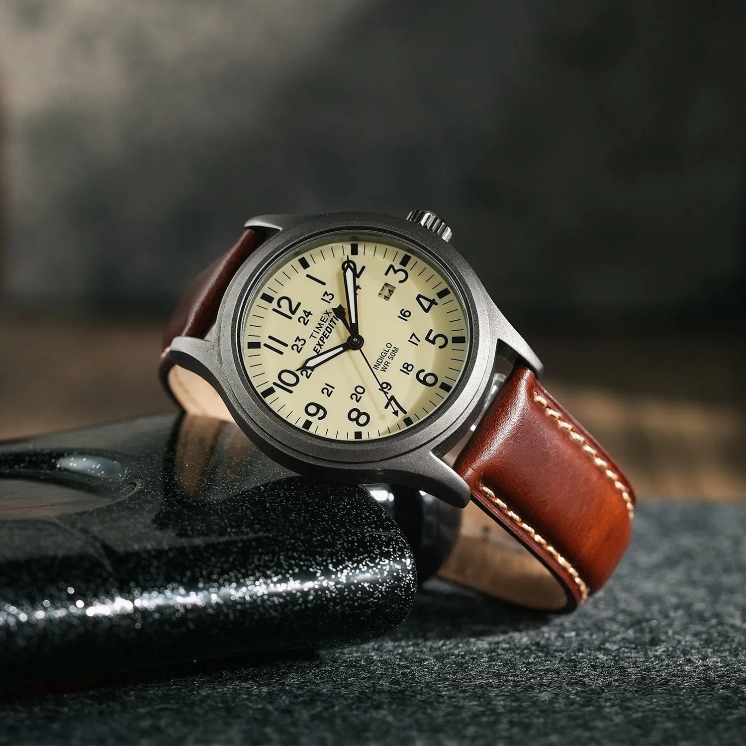 Ritche Classic Coffee Leather Watch Bands