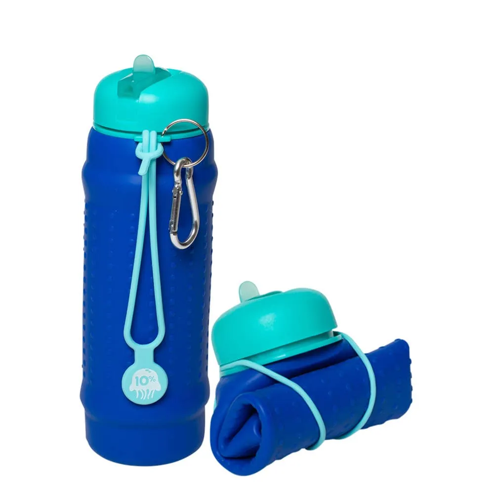 Rolla Bottle - Cobalt, Teal   Aquamarine