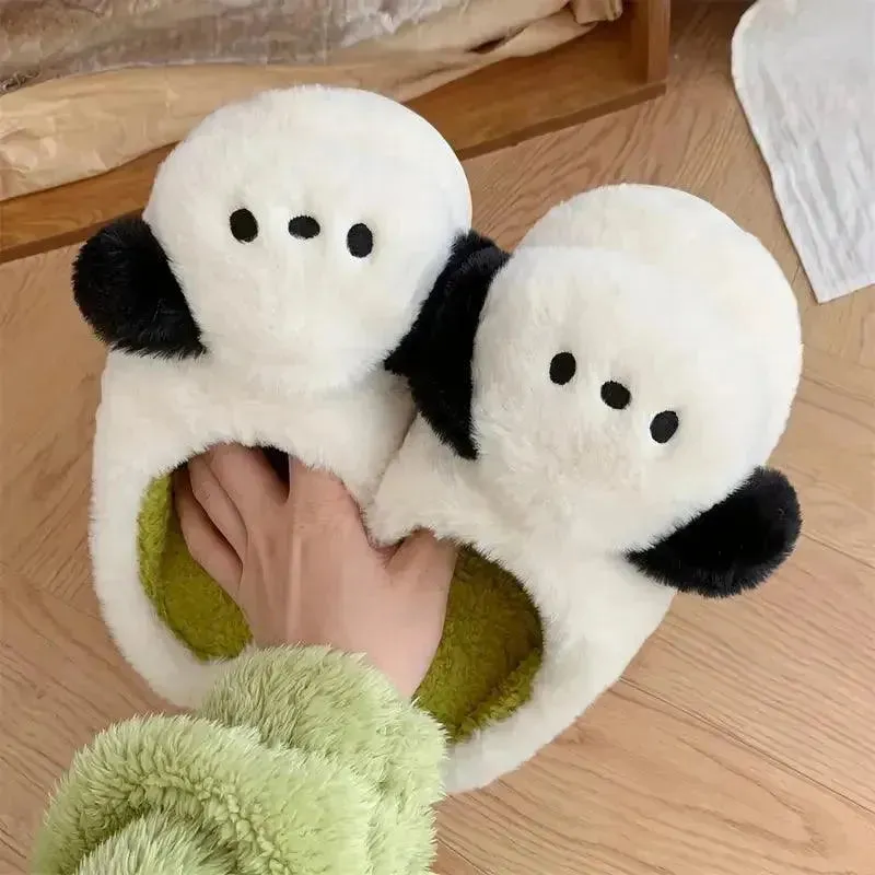 Sanrio Pochacco Cute Warm Sandals