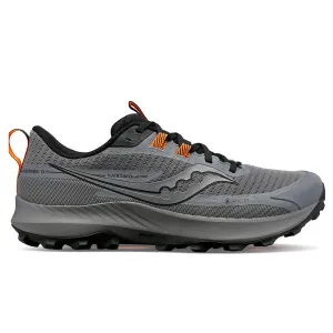 Saucony Peregrine 13 GTX Mens | Gravel/black