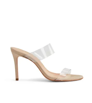 Schutz Ariella Heels in Transparent Nude