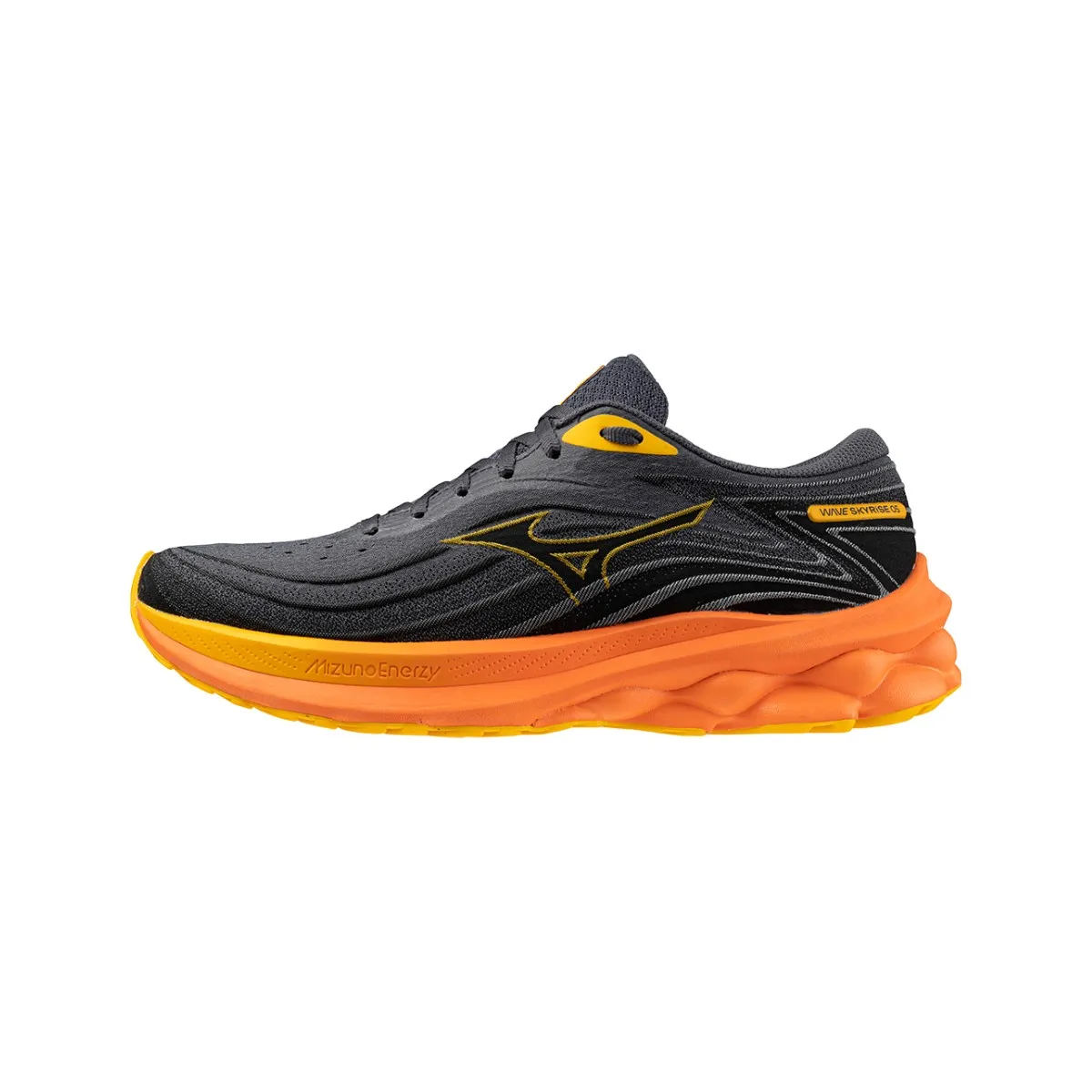 Shoes Mizuno Wave Skyrise 5 Black Orange SS24