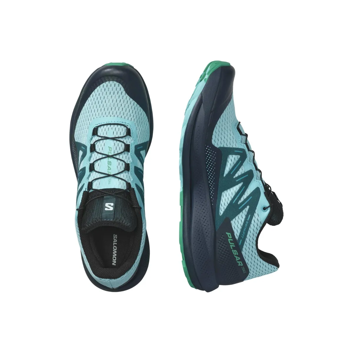 Shoes Salomon Pulsar Trail Blue Black