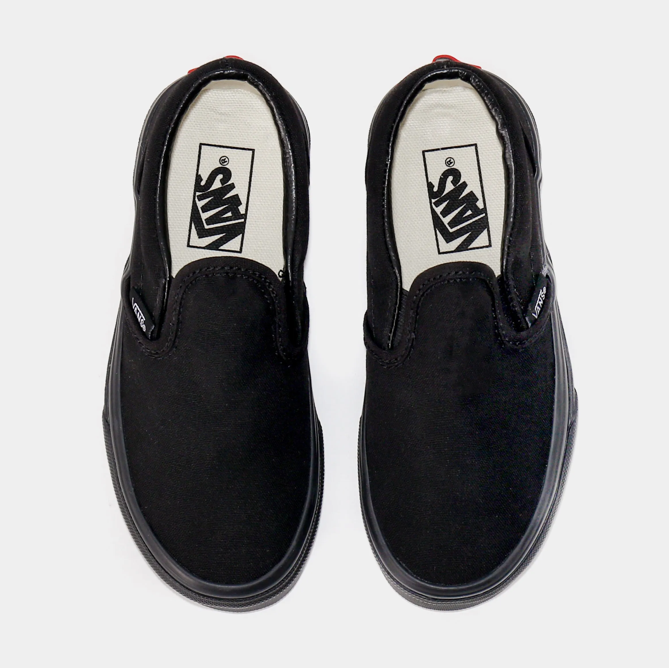 Slip On Preschool Skate Shoes (Black)