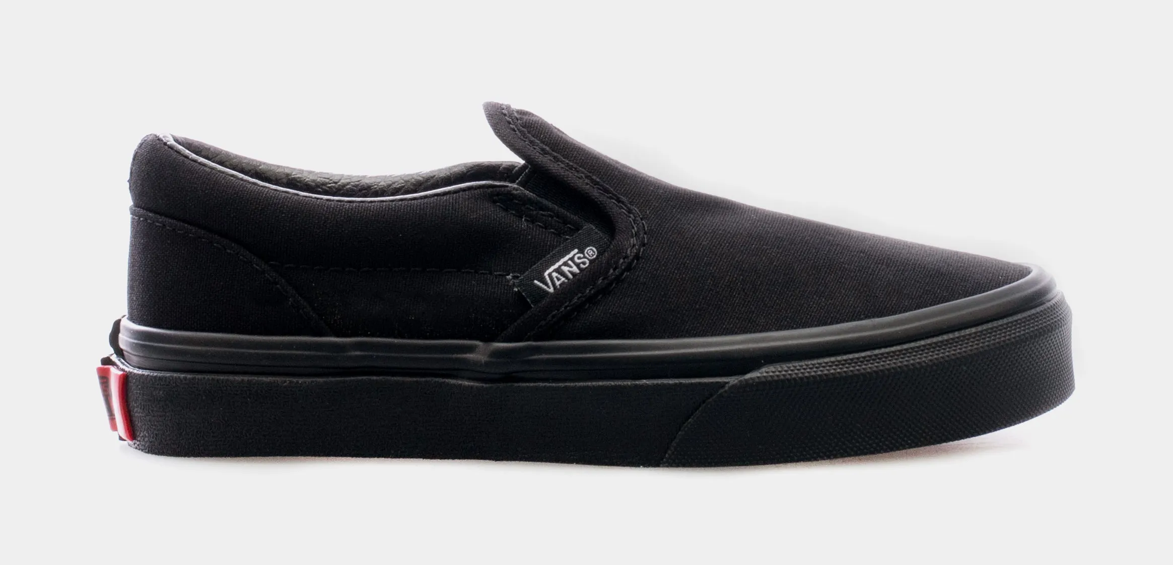 Slip On Preschool Skate Shoes (Black)