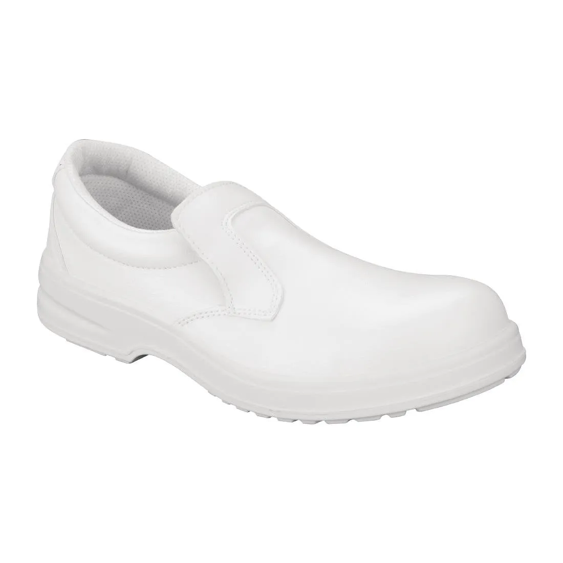 Slipbuster Lite Unisex Safety Slip On White Size 39 - A801-39