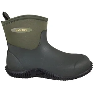 Smoky Mountain Mens Amphibian Green/Black Rubber/Neoprene Chore Boots 4711