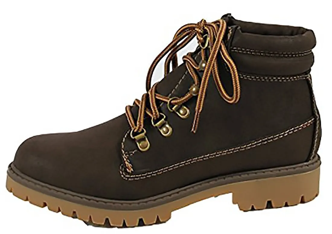 Soda Shoes Women's Toasty Lace Up Boot