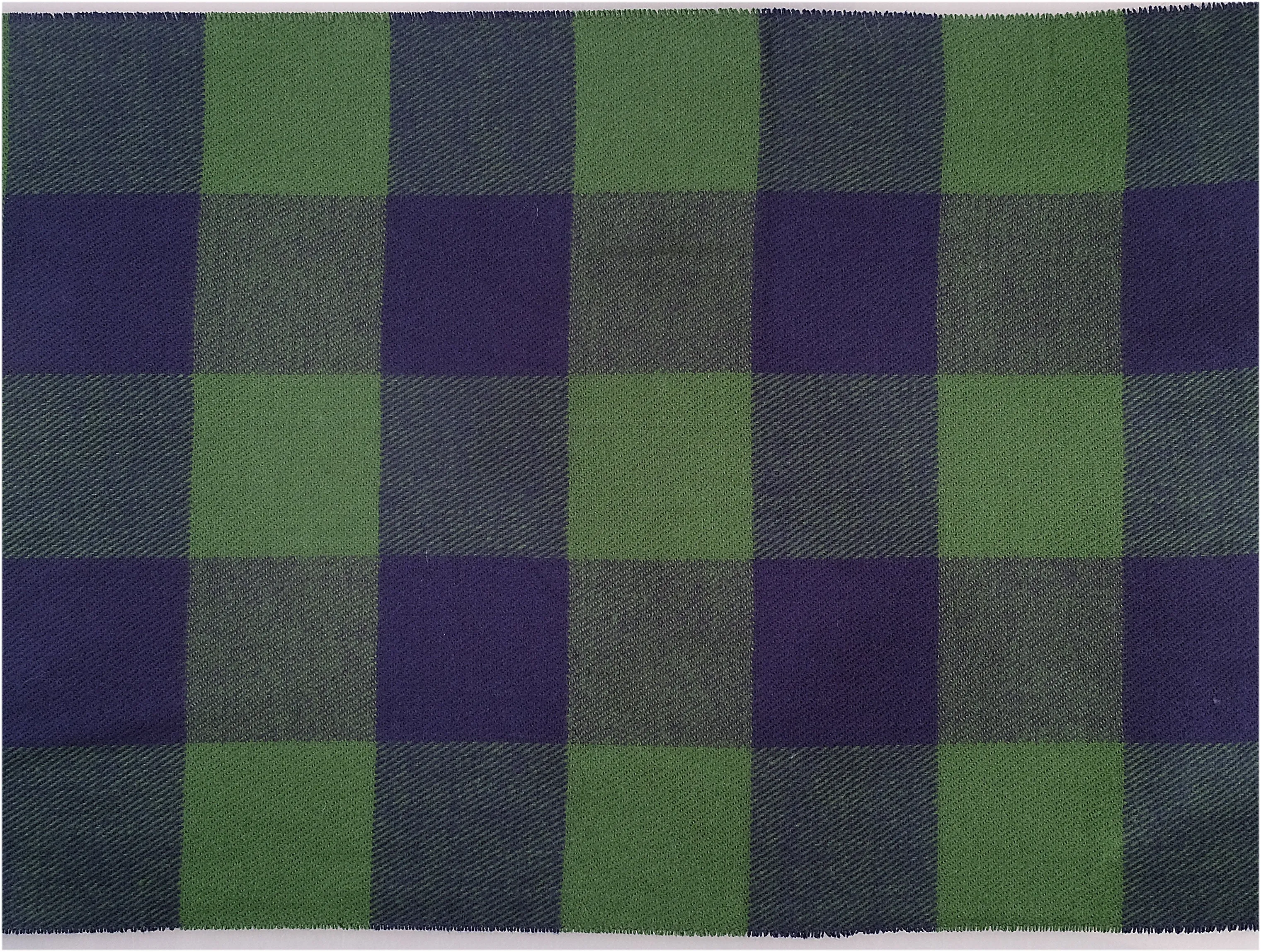 Soft Light Weight Plaid Cashmere Scarf