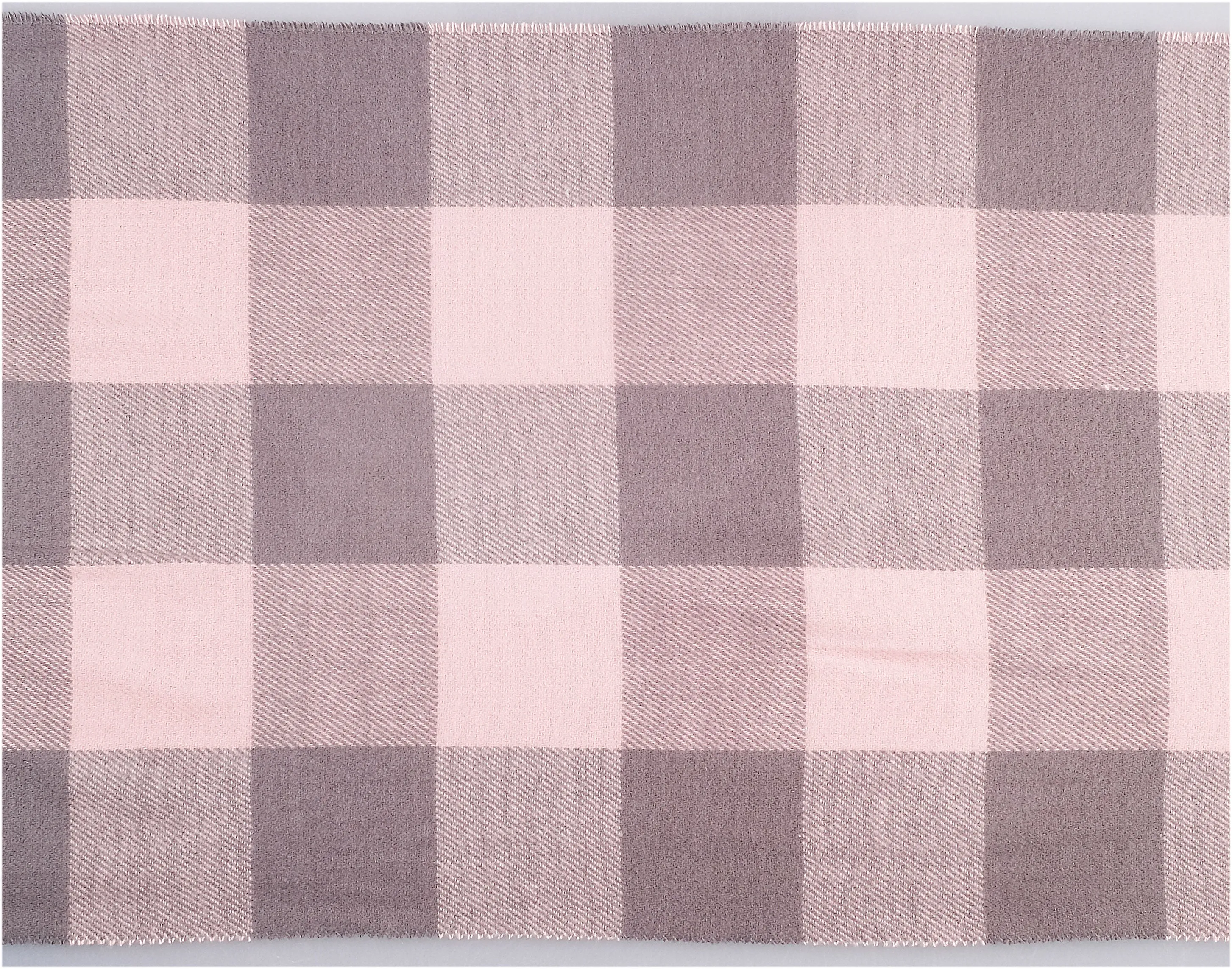 Soft Light Weight Plaid Cashmere Scarf