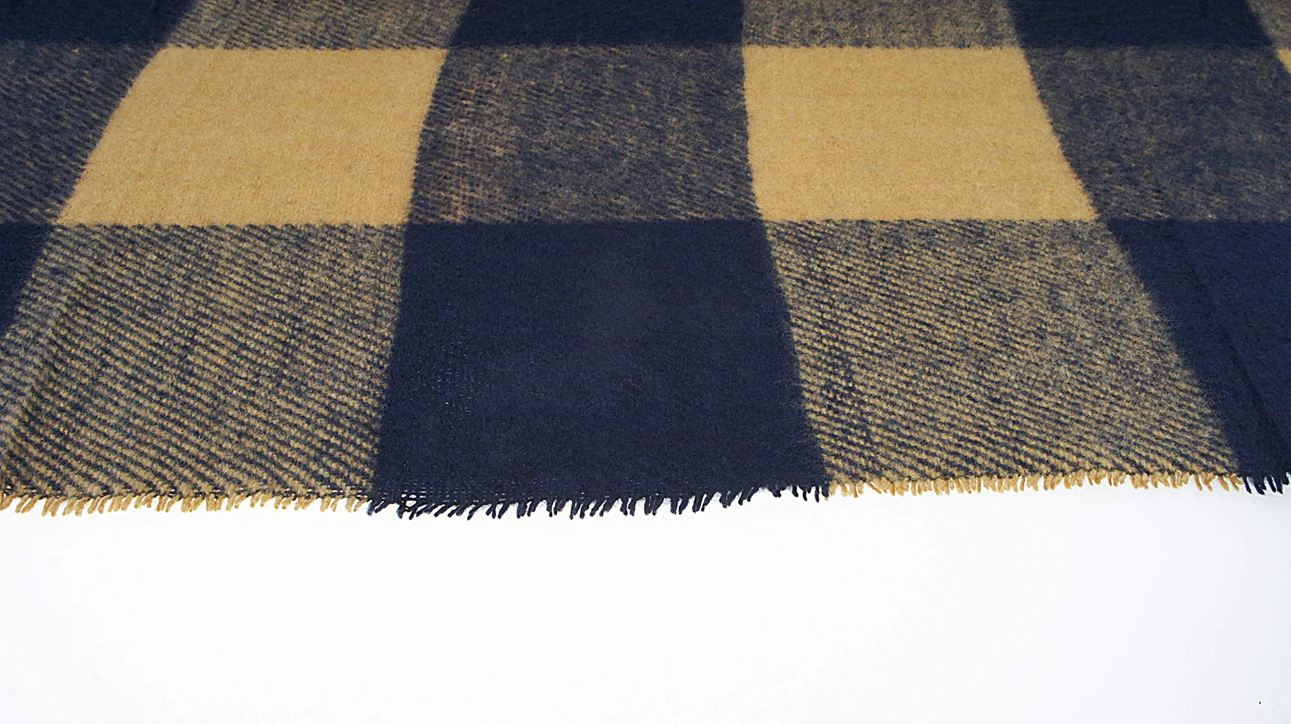 Soft Light Weight Plaid Cashmere Scarf