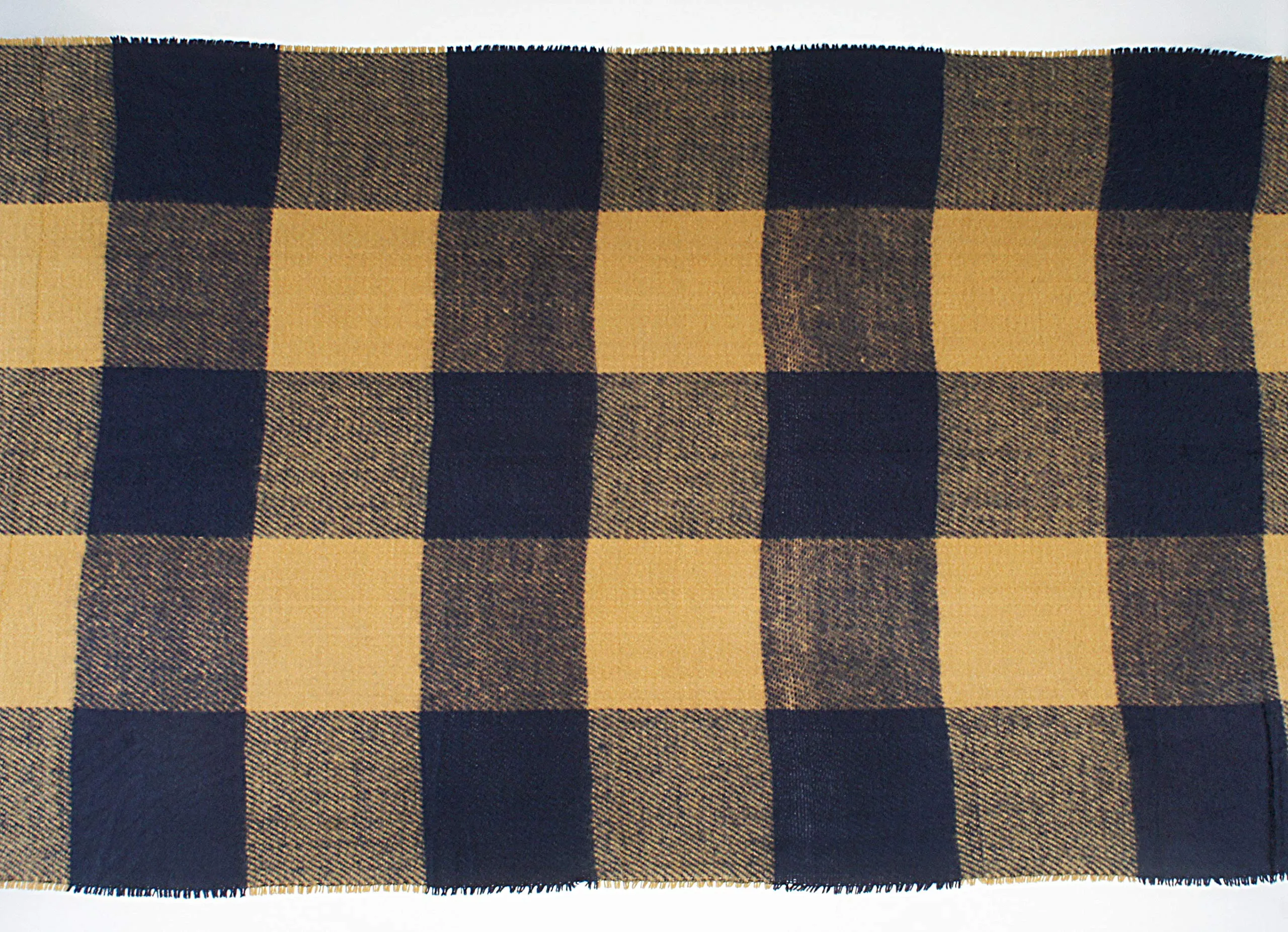 Soft Light Weight Plaid Cashmere Scarf