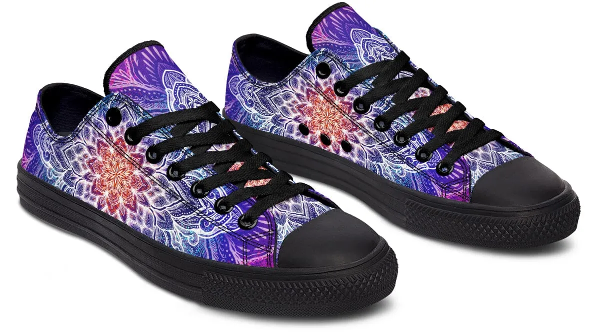 Spark Of Joy Mandala Low Top Shoes