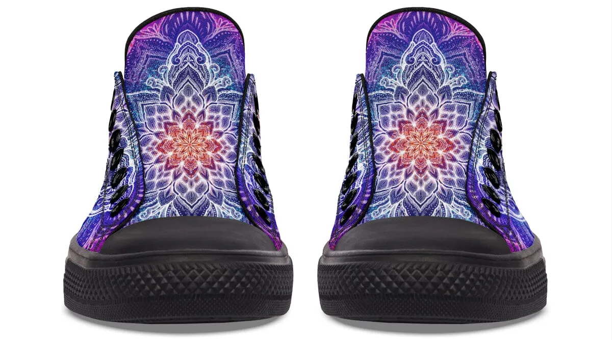 Spark Of Joy Mandala Low Top Shoes