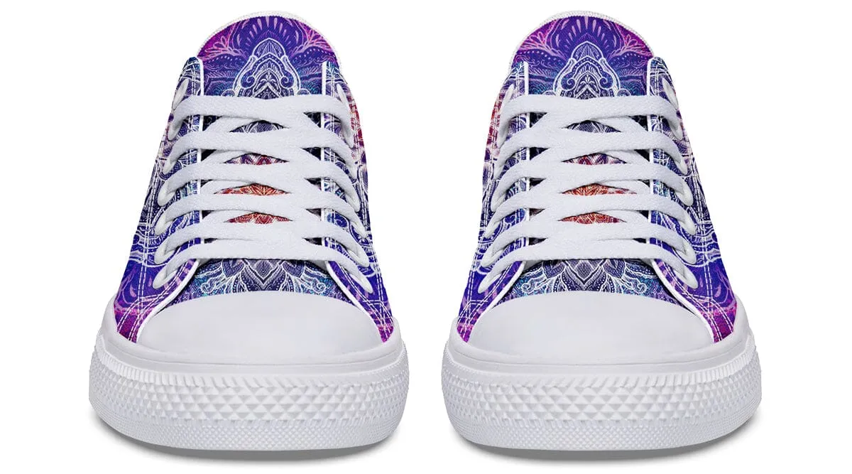 Spark Of Joy Mandala Low Top Shoes