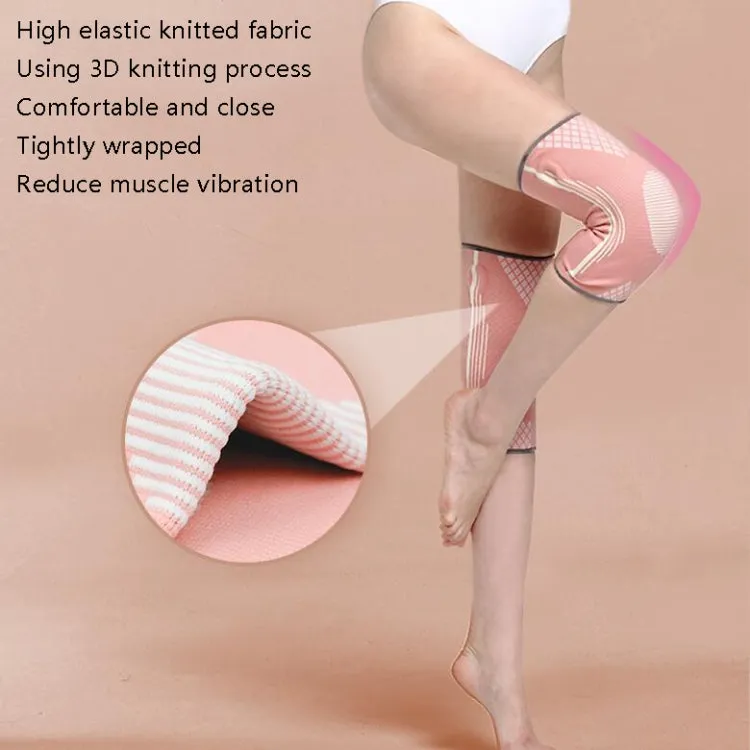 Sports Knee Pads Training Running Knee Thin Protective Cover, Specification: L(Sakura Powder)