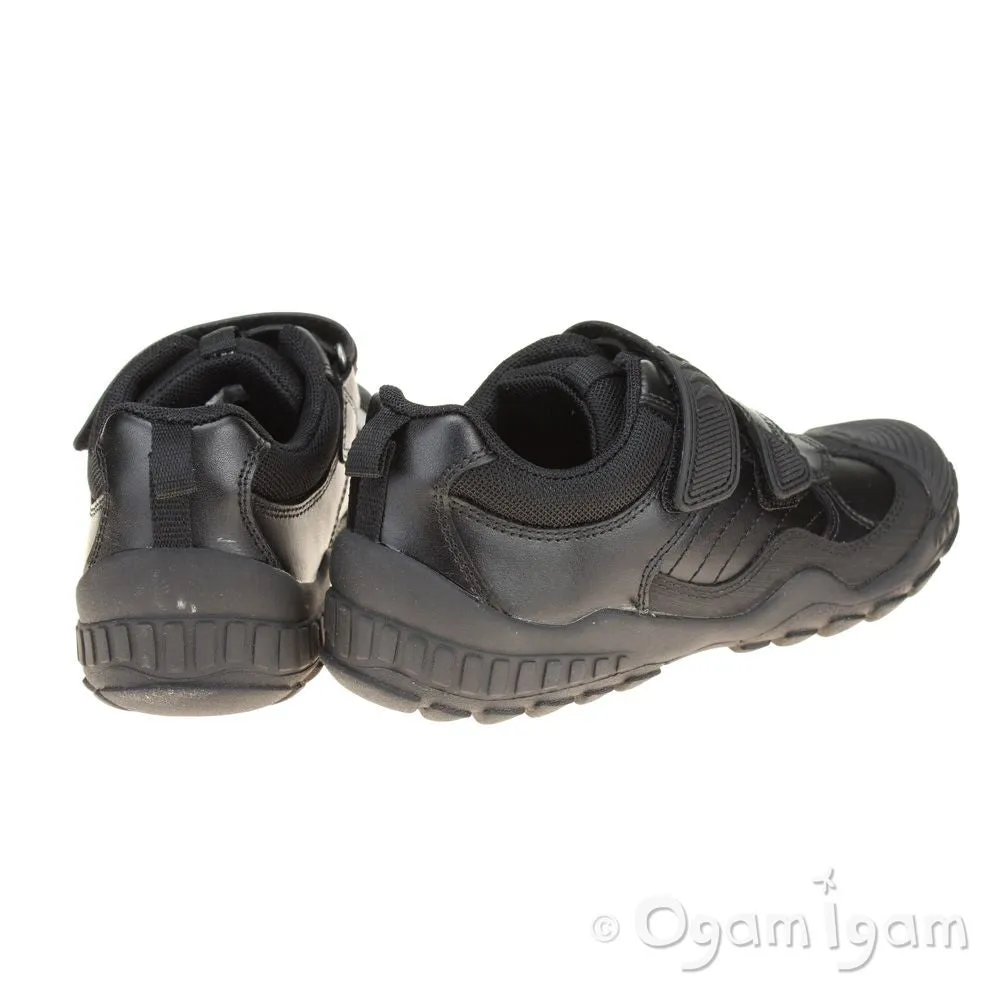 Start-rite Extreme Pri Boys Black School Shoe