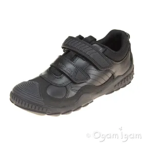 Start-rite Extreme Pri Boys Black School Shoe