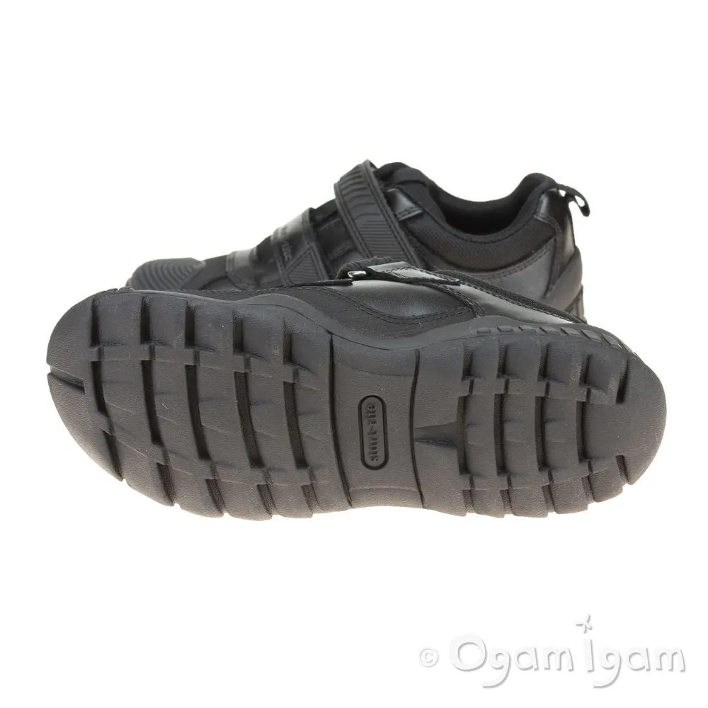 Start-rite Extreme Pri Boys Black School Shoe