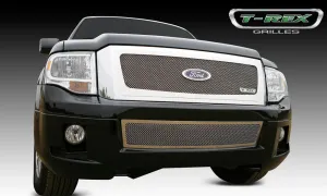 T-REX Upper Class Series, Insert Grilles - Polished - Requires Drilling or Cutting - 2007-2014 Expedition