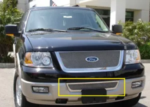 T-REX Upper Class Series, Overlay Bumper Grille - Polished - 2003-2006 Expedition