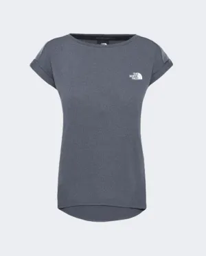 The North Face Packable Panama Women Hiking T-Shirt Light Heather Grey