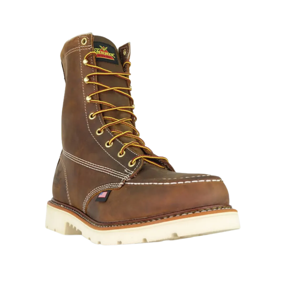 Thorogood Men's American Heritage Trail Crazy Horse Safety Toe Moc