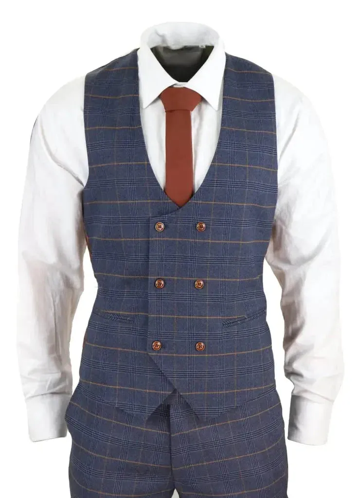 Three-Piece Suit Jenson Marine Blue