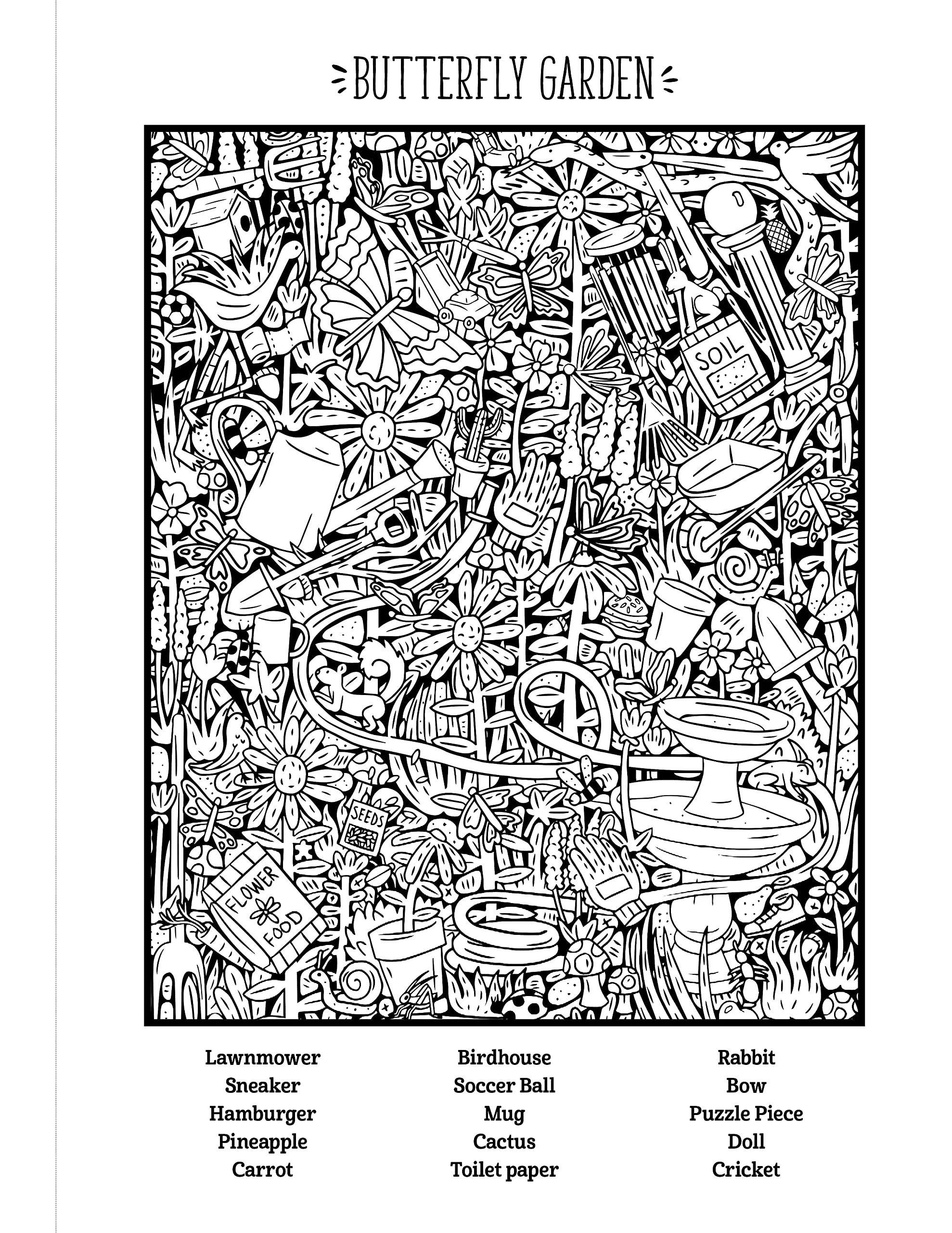 Treasure Hunt Coloring Book