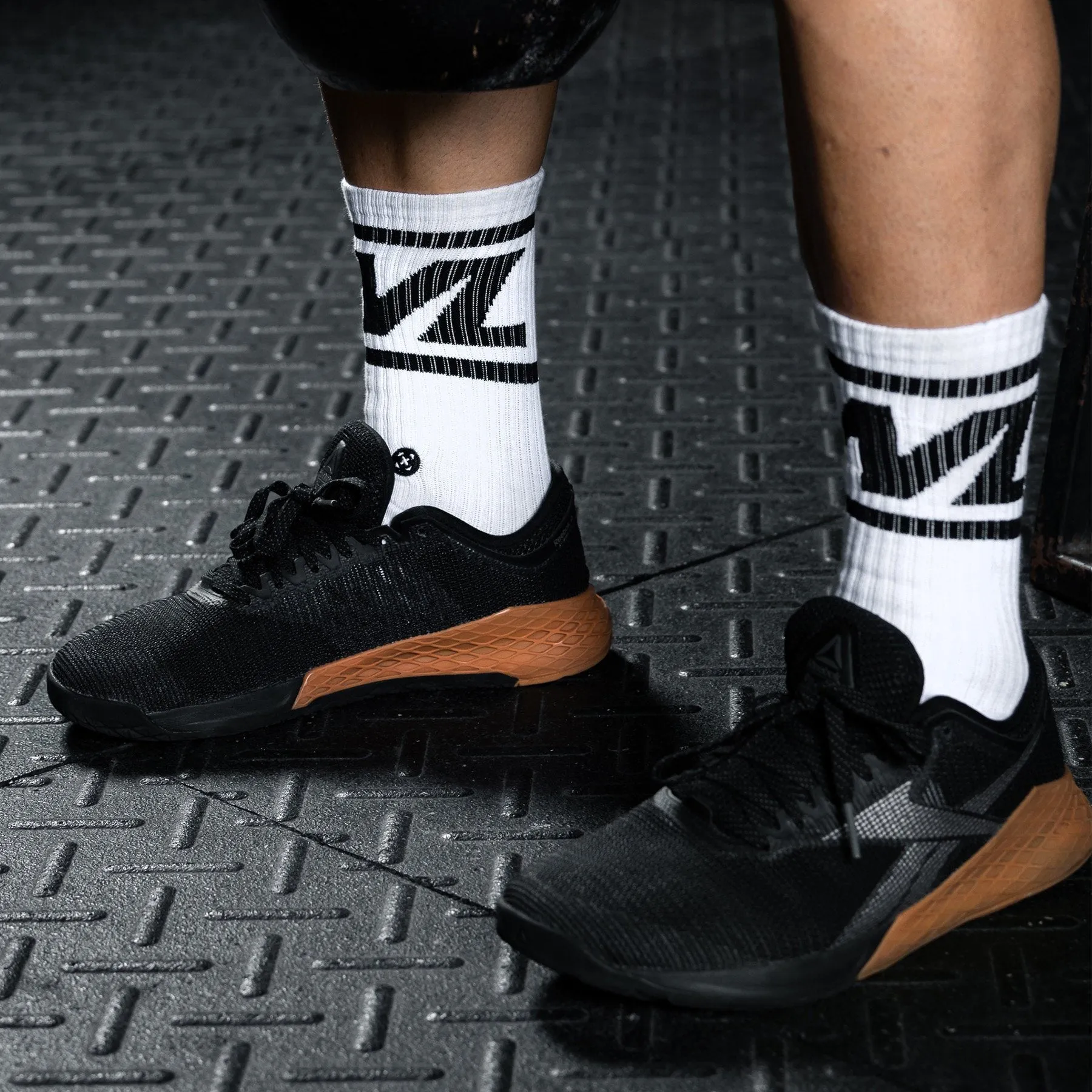 TWL - EVERYDAY CORE SOCKS - WHITE/BLACK