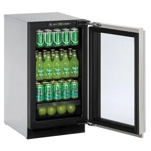 U-Line U2218RGLS00B 2218rgl 18" Refrigerator With Stainless Frame Finish (115 V/60 Hz)