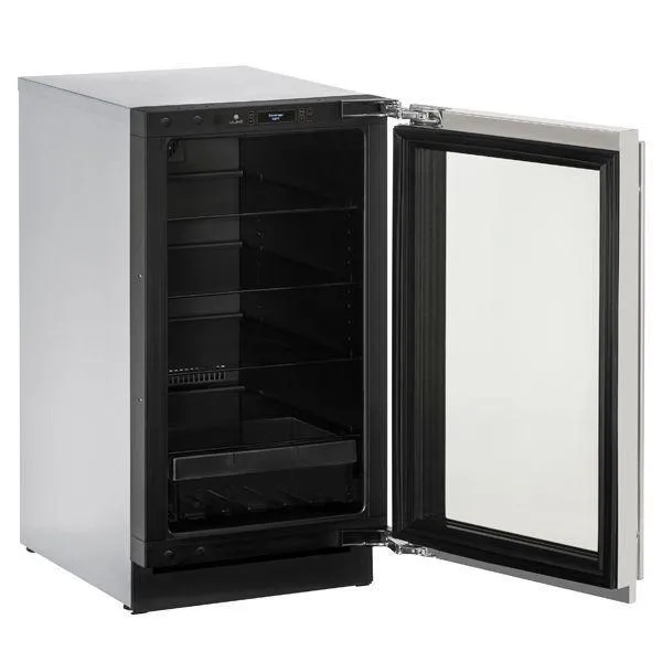 U-Line U3018RGLS00B 3018rgl 18" Refrigerator With Stainless Frame Finish (115 V/60 Hz Volts /60 Hz Hz)