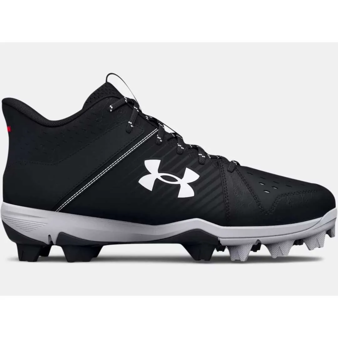 Under Armour Junior Leadoff RM Mid 3025601-001 Rubber Baseball Cleats