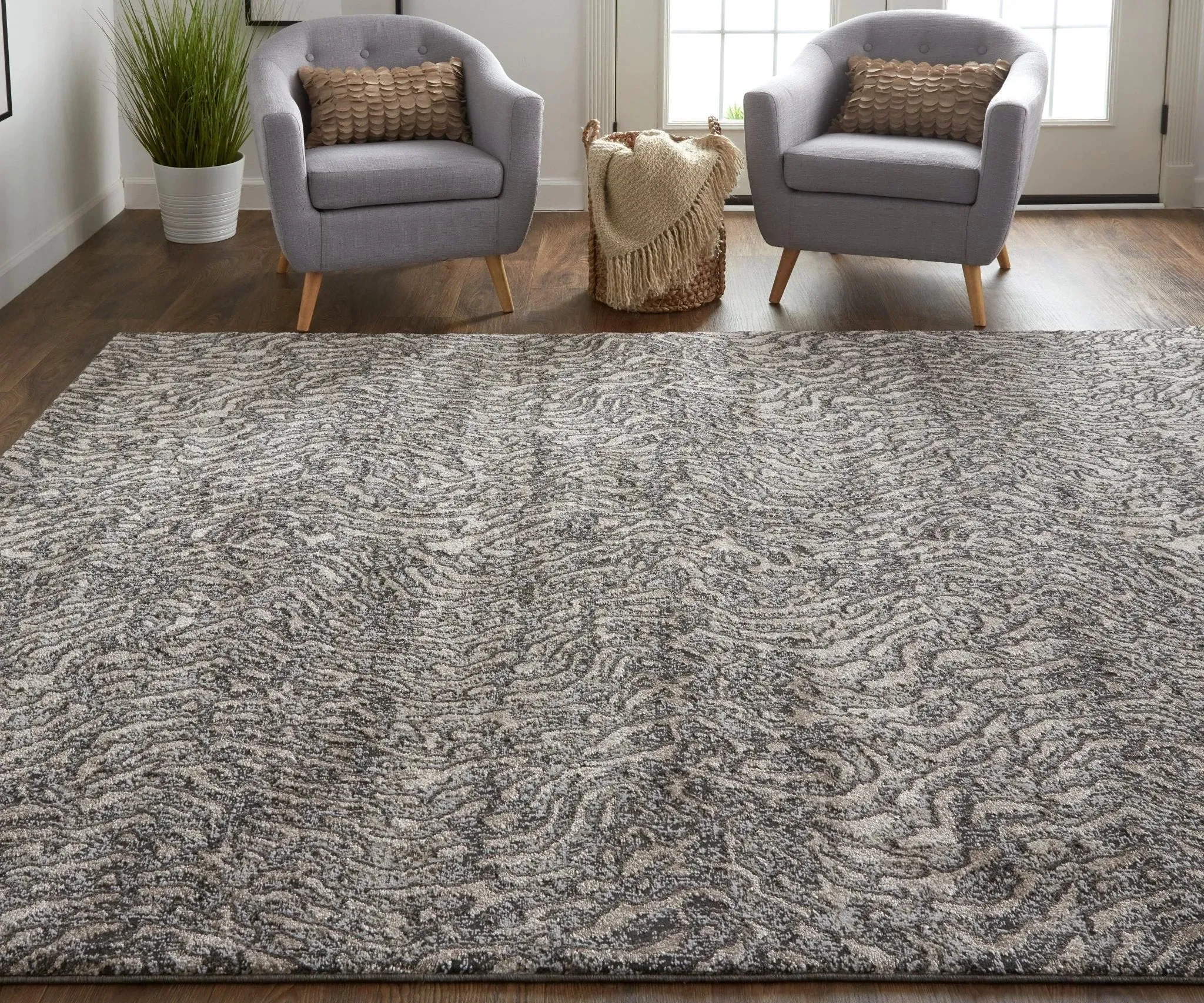 Vancouver VNR39FJF Grey/Taupe Rug