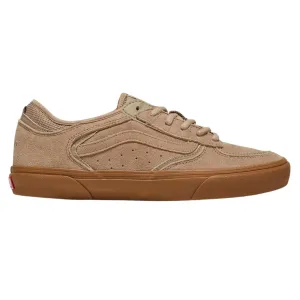 Vans Rowley Skate Shoes - Suede Tan/Gum