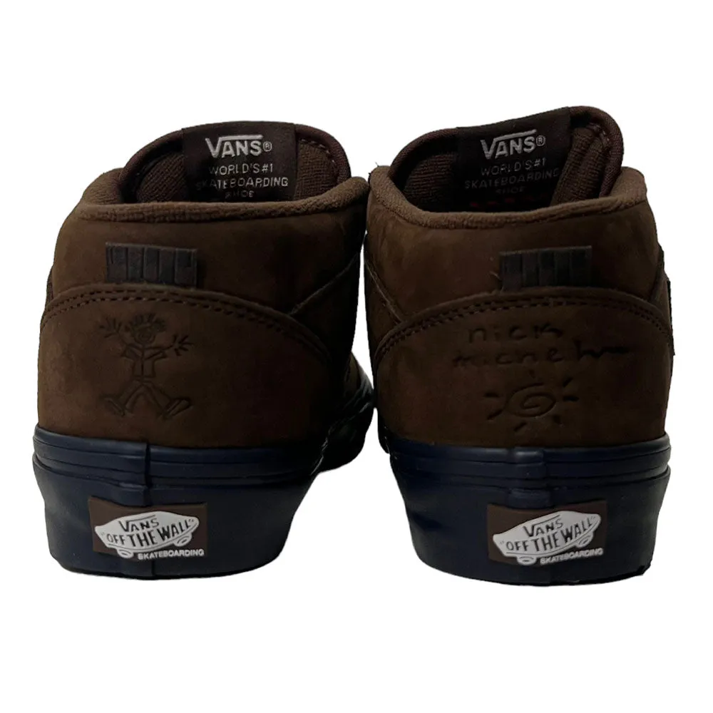 Vans Skate Half Cab Nick Michel Brown Leather Shoes