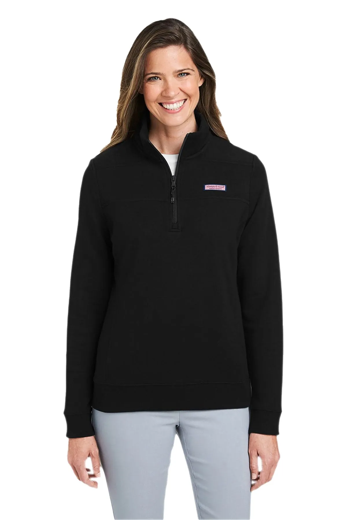 Vineyard Vines Custom Ladies Collegiate Shep Shirts, Jet Black