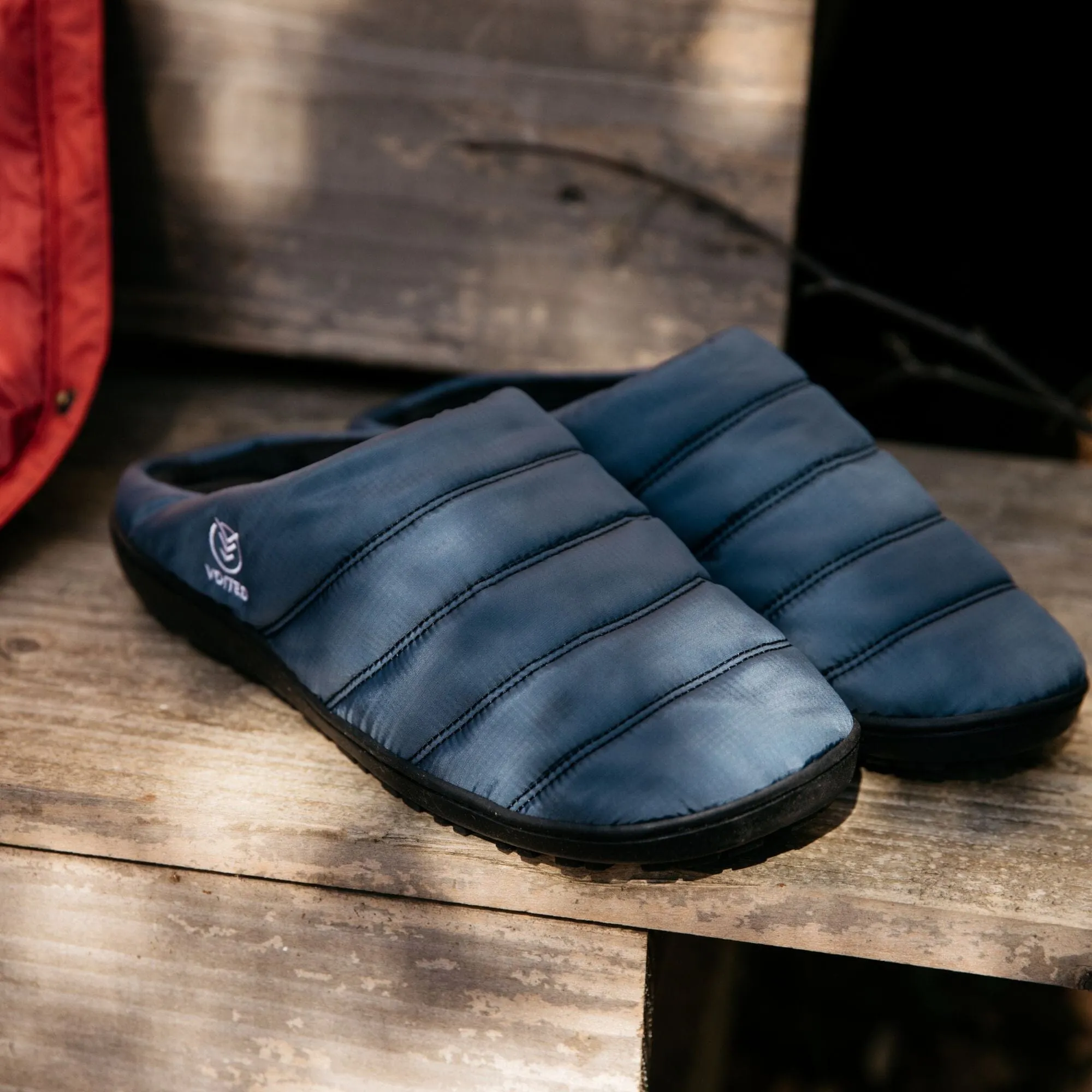 VOITED Soul Slipper - Lightweight, Indoor/Outdoor Camping Slippers - Ocean Navy