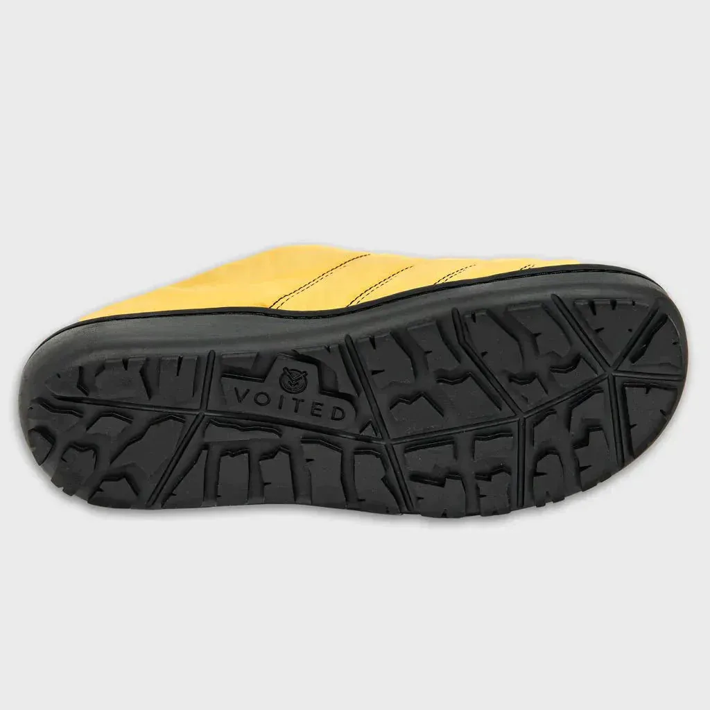 VOITED Soul Slipper - Lightweight, Indoor/Outdoor Camping Slippers - Sun Yellow