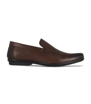 Warm n Toasty Slip-On Loafers Brown