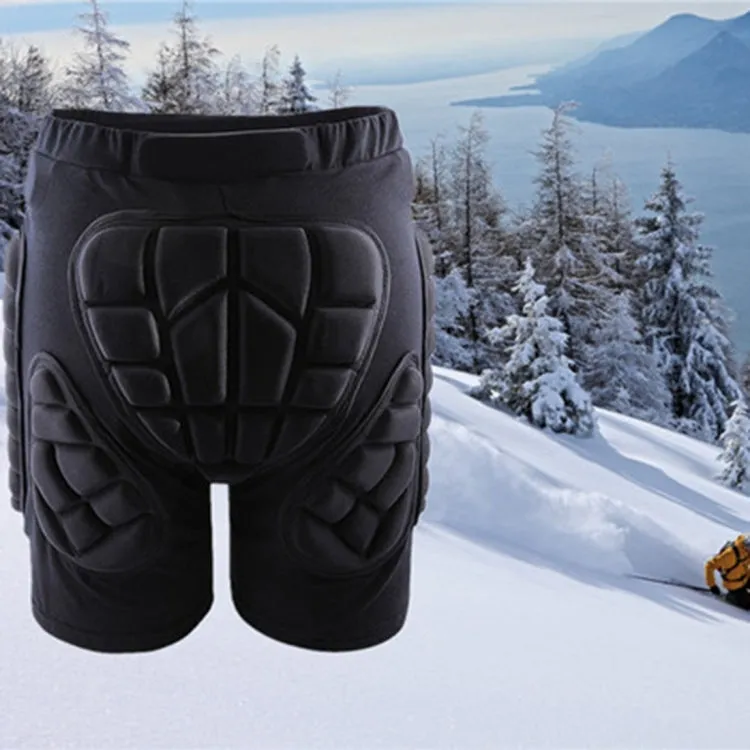 WOLFBIKE Adult  Skiing Skating Snowboarding Protective Gear Outdoor Sports Hip Padded Shorts, Size : XL