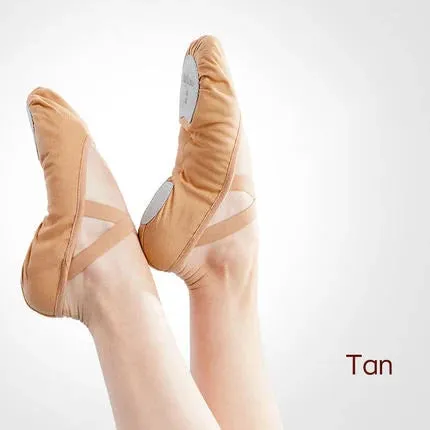 Women Ballet shoes Dance Adult Children Ballet Slippers Soft Sole Professional Canvas Dance Training Shoes for Ballet