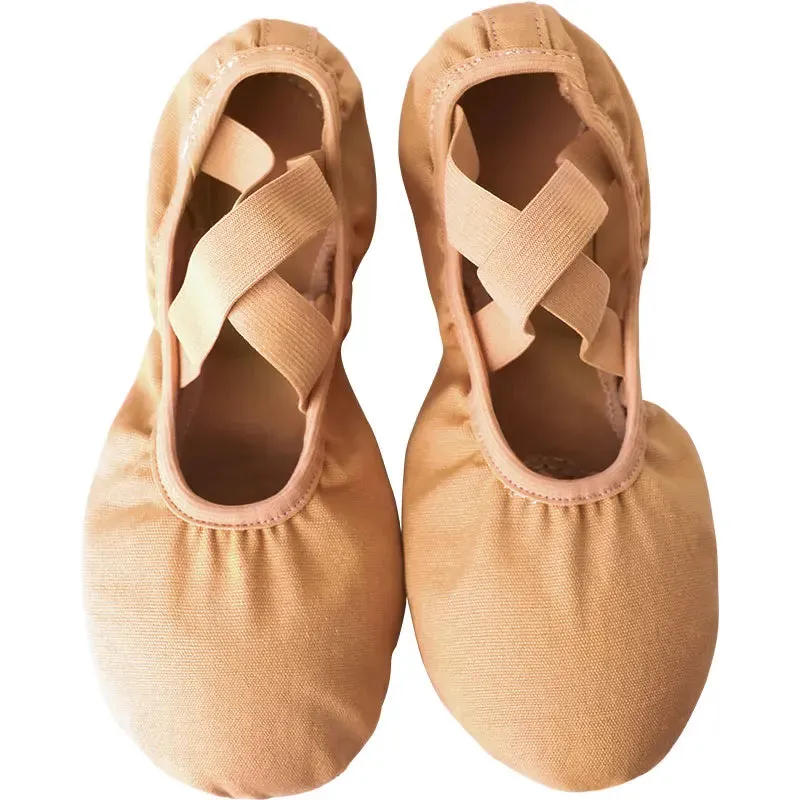 Women Ballet shoes Dance Adult Children Ballet Slippers Soft Sole Professional Canvas Dance Training Shoes for Ballet