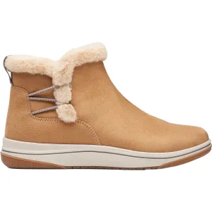 Women's Clarks CS Breeze Fur Tan Nubuck