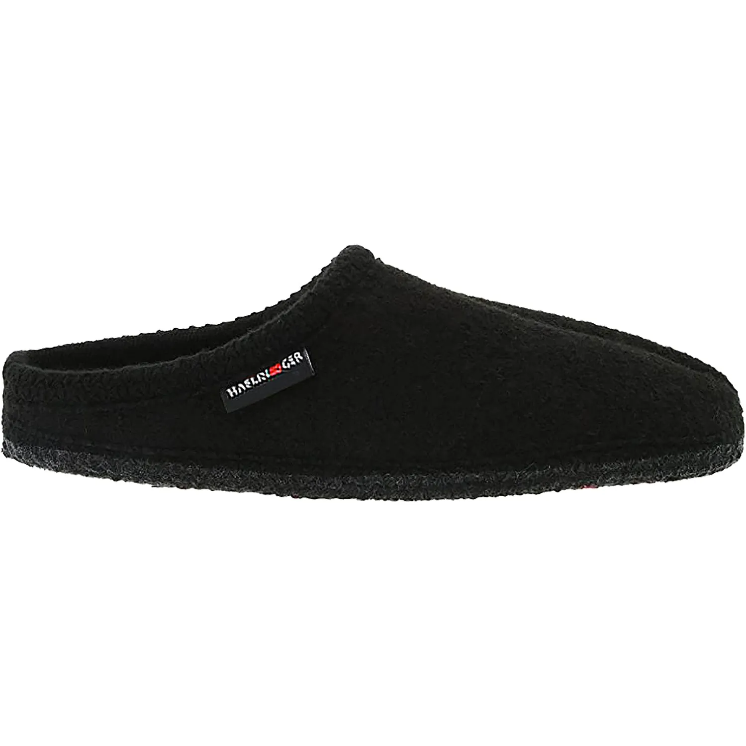 Women's Haflinger AS Black Boiled Wool